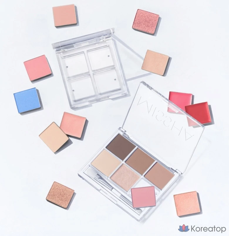 Тени для век Missha Modern Pot Teletubbies, оттенок 102 Peach Confetti, 1 шт., фото 5