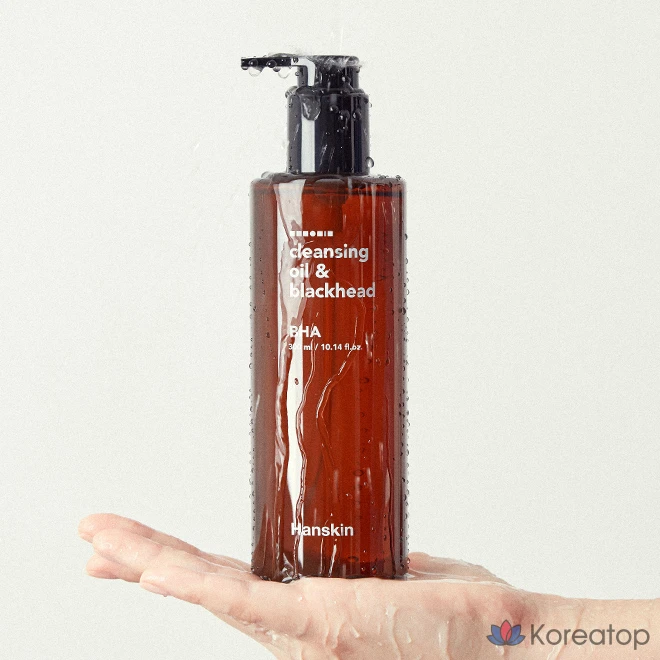 Hanskin Очищающее масло и BHA от черных точек, 300 мл, 1 шт., фото 7