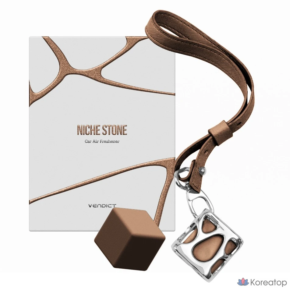 Ароматизатор для автомобиля Vendict Diatomite Niche Stone Double Package Set, WONDER, 1 шт.