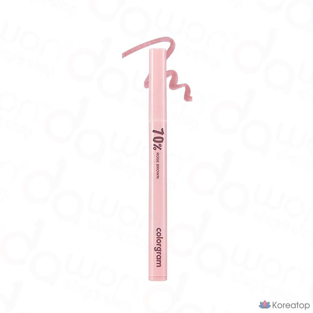 Контурный карандаш для лица Colorgram Contour Creator Liner 6 COLOR, оттенок 05 30% Gray, 1 шт., фото 8