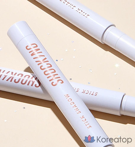 Тональные тени-карандаш Tony Moly The Shocking Color Fixing Stick Shadow, 1 г, оттенок «ржавое золото», 1 шт., фото 6