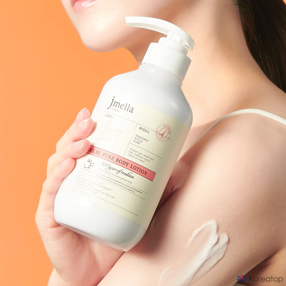 J.Mella Лосьон для тела Pure Spring Apple, 1 шт., 500 мл