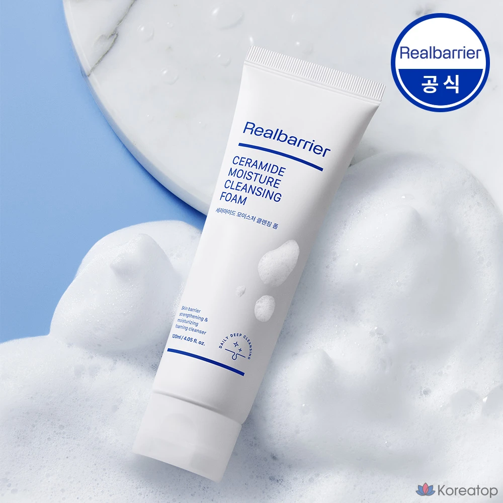 Очищающая пенка Real Barrier Ceramide Moisture, 120 мл, 1 шт.