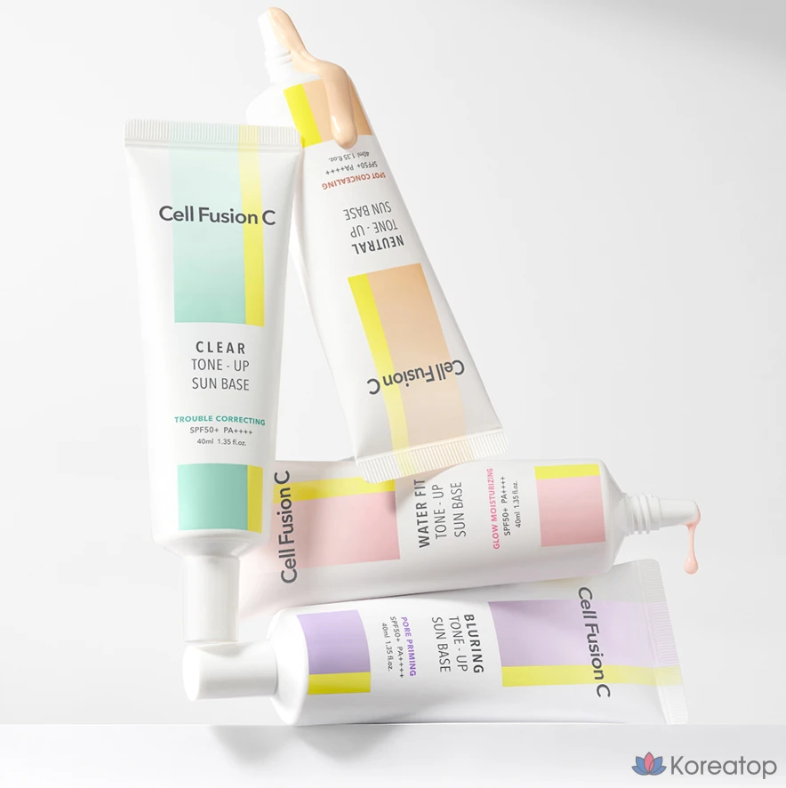 Солнцезащитная база Cellfusion C Neutral Tone-Up Sun Base SPF50+ PA++++, 40 мл, 1 шт.