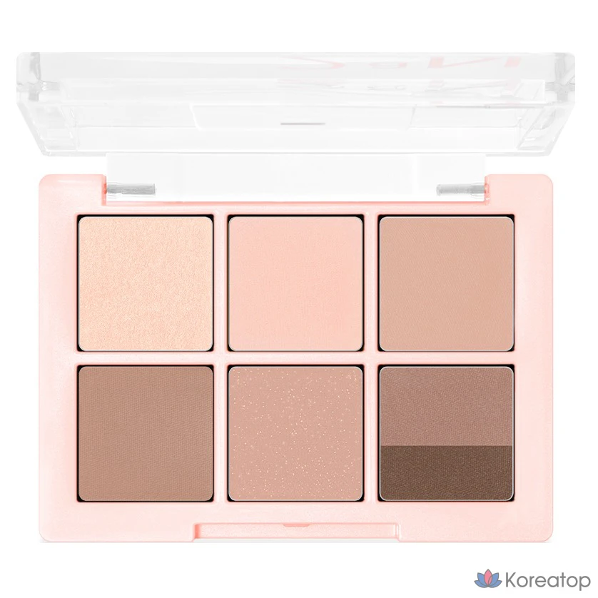 Палетка теней для век 2an Better Me Eye Palette, оттенок 23 Sandy Beach, 4.5 г, 1 шт.