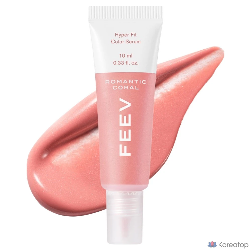 FEEV Hyper Fit Color Serum Mini Blusher 10ml, Romantic Coral, 1 шт.