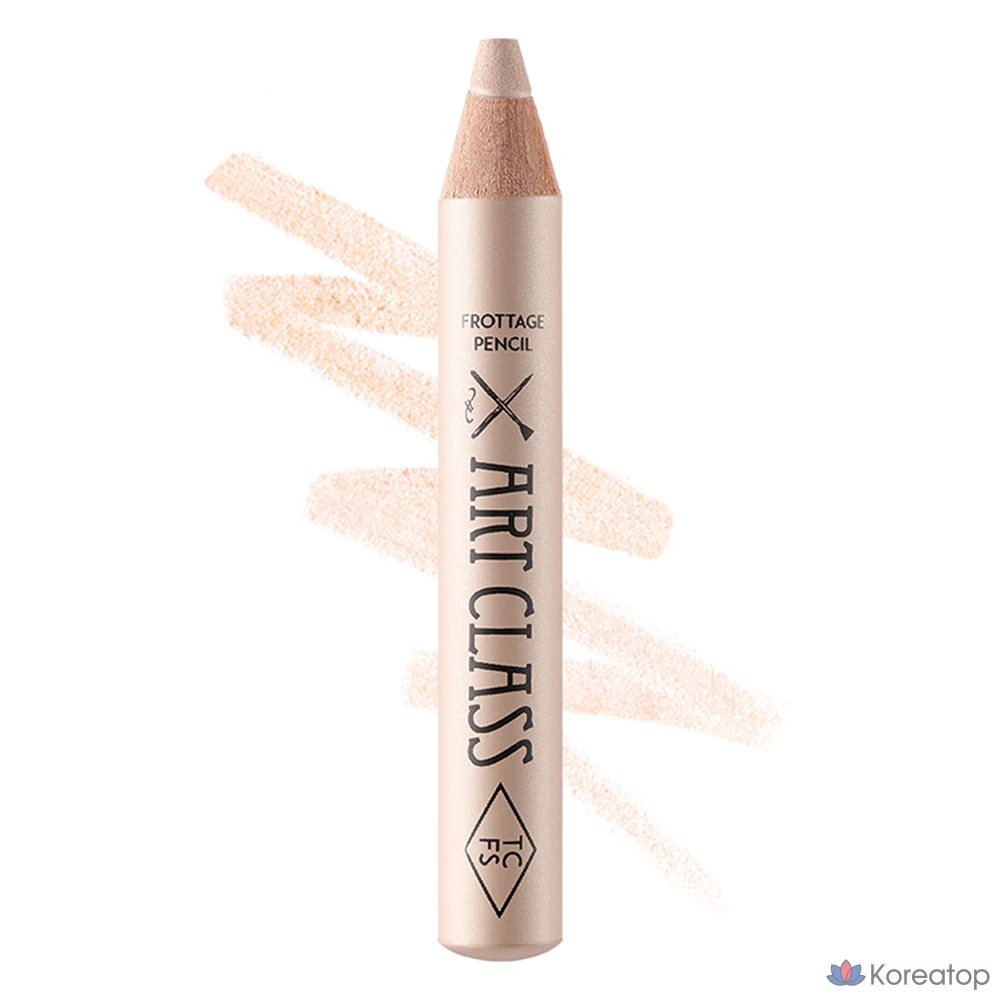 Карандаши Too Cool for School Art Class Frottage Multi Pencil, № 1, блестящий льняной, 1 шт.