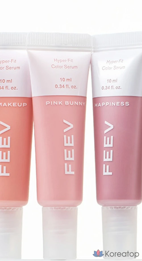 FEEV Hyper Fit Color Serum Mini Blusher 10ml, Romantic Coral, 1 шт., фото 3