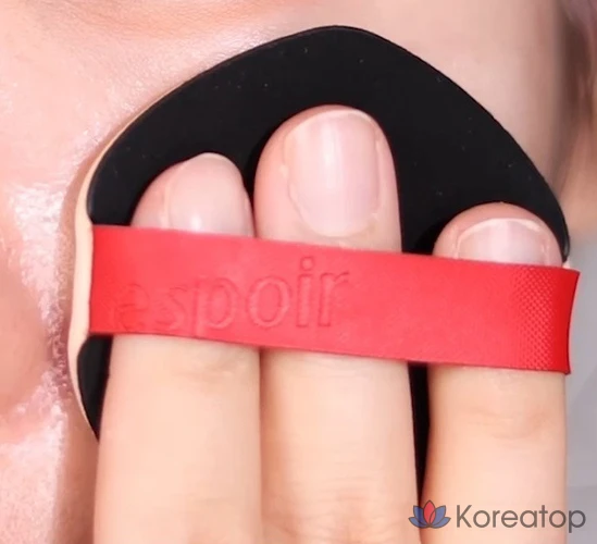 Сменный блок тонального крема Espoir Bevelvet Cover New Class Cushion Foundation, 13 г, № 21, цвет слоновой кости, 1 шт., фото 4