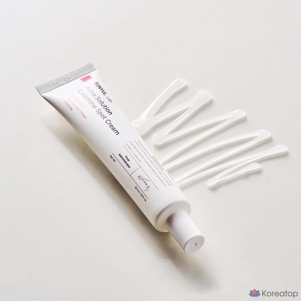 Крем от прыщей Eunyul Lab Acne Solutions с каламином для точечного нанесения, 30 мл, 1 шт.
