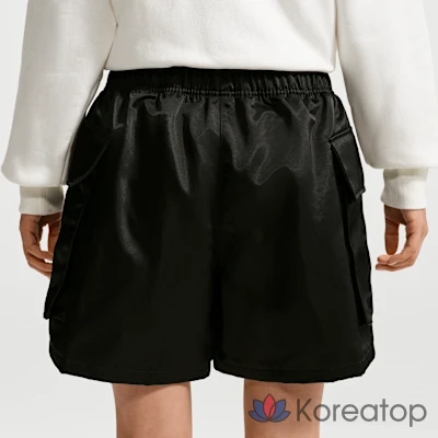 Шорты женские Nike Sportswear Loose Fit Mid-Rise Satin Cargo Shorts, фото 3