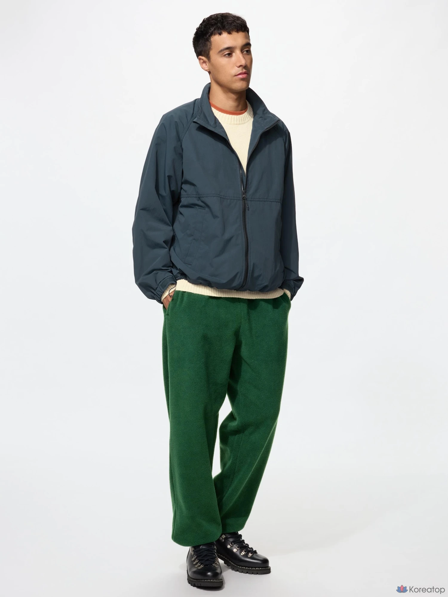 Брюки Uniqlo Fleece Jogger Pants, длина 68–74 см