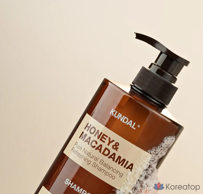 Kundal Honey & Macadamia Nature Шампунь с белым мускусом, 1,058 л, 1 шт., фото 5