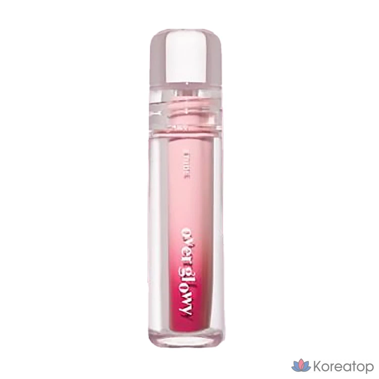 Тинт для губ Etude House Over Glow, оттенок 10, ягодный розовый, 1 шт.