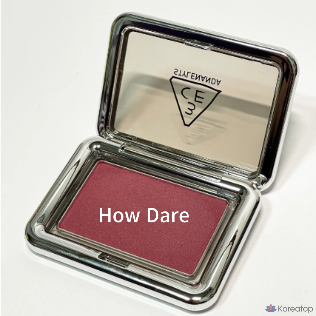 3CE New Take Face Blusher, How Dare, 1 шт.