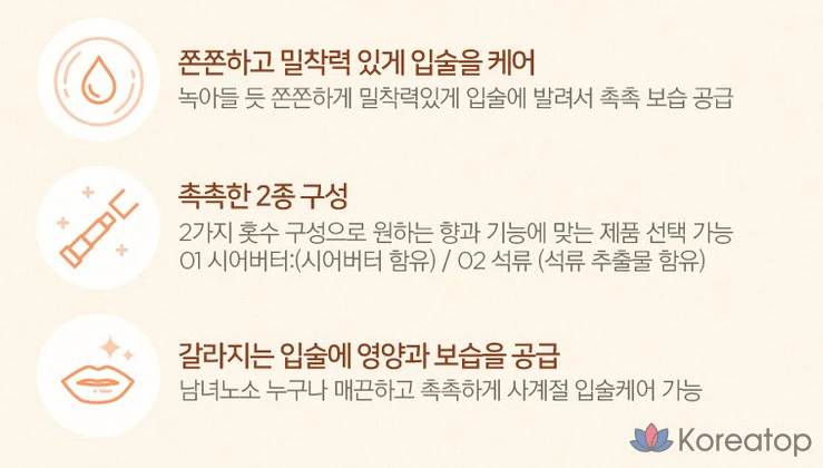 Бальзам для губ The Face Shop Lip Care Stick, 01, масло ши, 3,5 г, 1 шт., фото 4