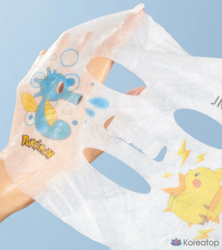 Маска для лица JM Solution Pokémon Stamp с пантенолом, 30 мл, 10 штук, 6 штук, фото 8