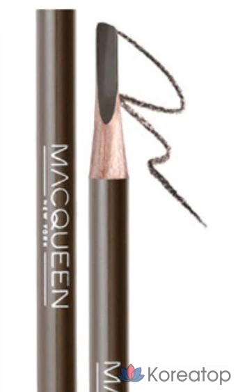 Накладные брови Mqny New York, цвет «Каменный серый», 1 шт.