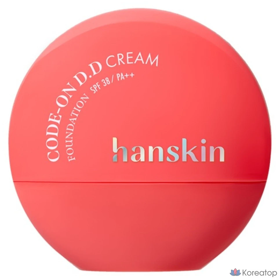 Тональный крем HANSKIN Code On DD Cream Foundation, 35 мл, 1 шт., оттенок 12C Fair