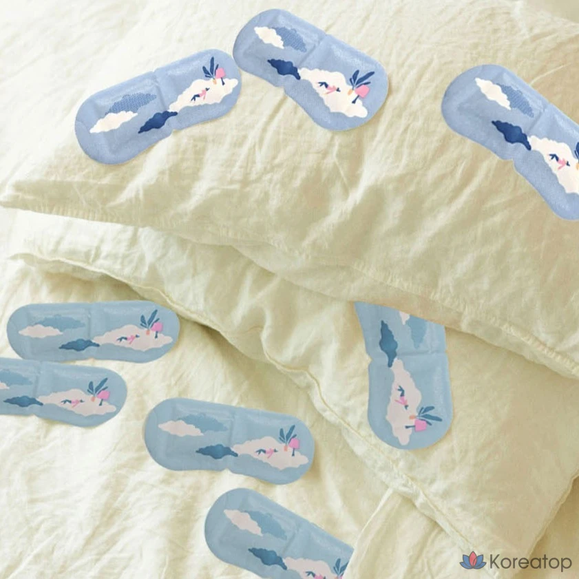 Набор из 5 масок для глаз Steambase Daily Eye Mask с ароматом Cloudy Comforter, 18 штук., фото 9