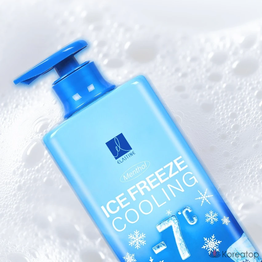 Охлаждающий шампунь для кожи головы Elastine Ice Freeze с ментолом, 855 мл, 1 шт.