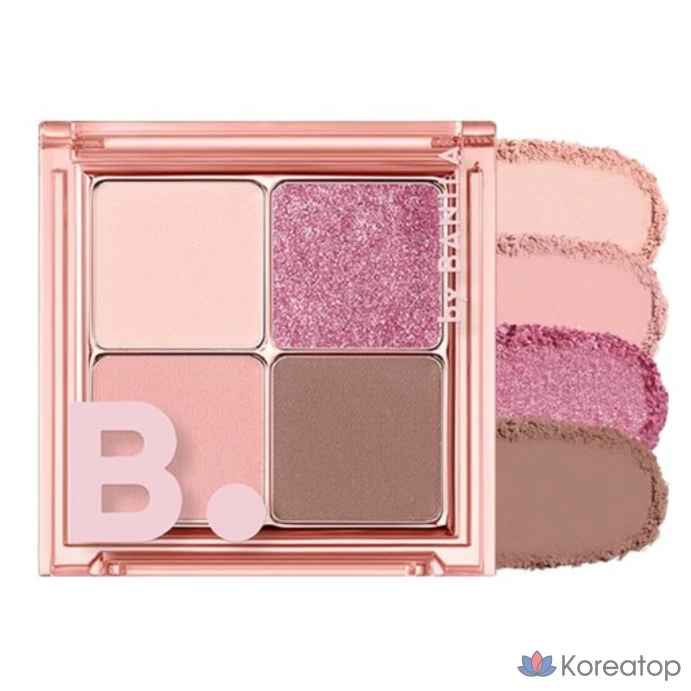 Палетка теней для век Vanillaco By Vanilla Mood On, 7 г, 6 оттенков, цвет Pink Mind, 1 шт.