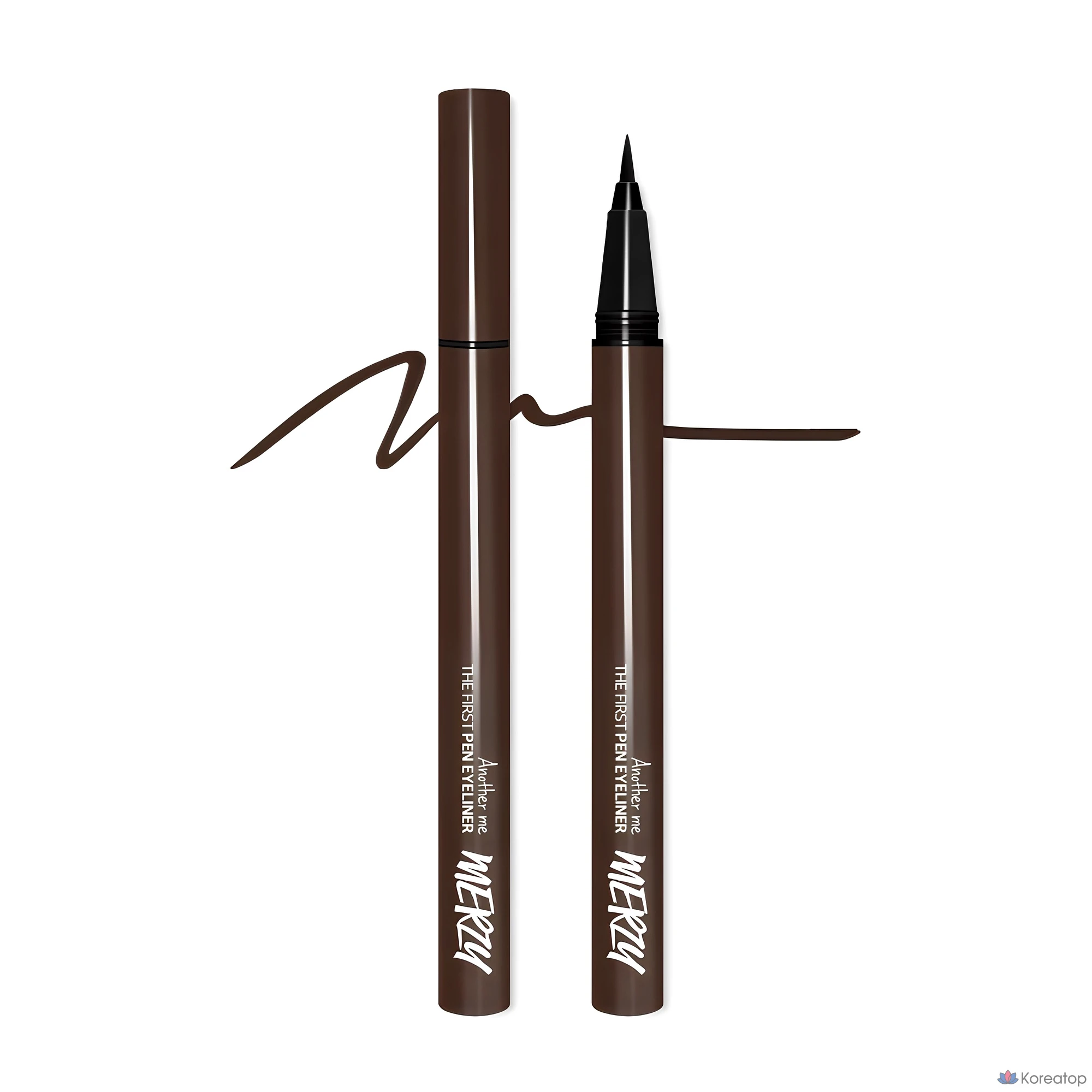 Подводка для глаз MERZY the First Pen Eyeliner, цвет «Брауни», 0,5 г, 1 шт.