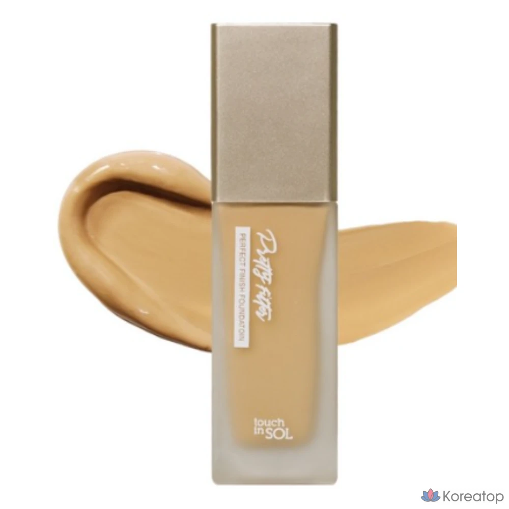 Тональный крем TouchinSol Pretty Filter Perfect Finish Foundation, 35 г, 1 шт., № 2, средний оттенок.