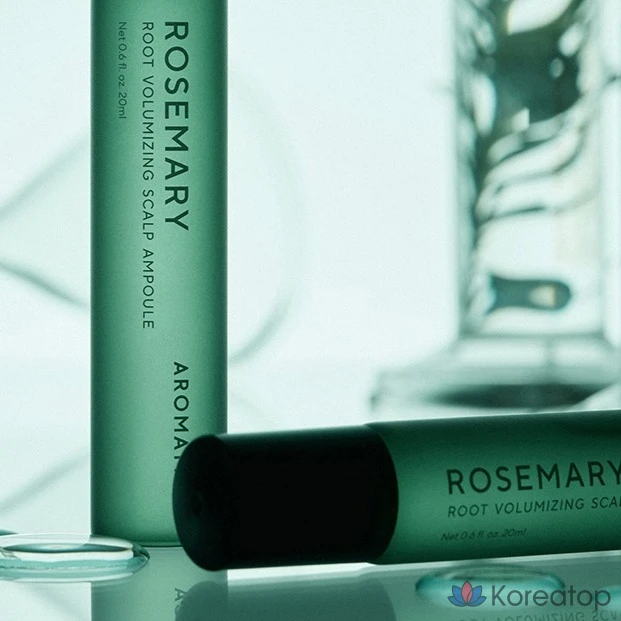 Ампула для придания объема коже головы с экстрактом корня розмарина Aromatica, 20 мл, 1 шт.