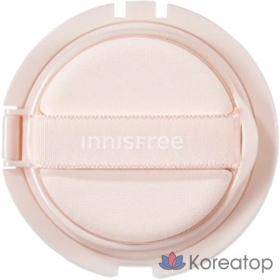 Сменный блок тонального крема Innisfree Light Glow Cushion Foundation, 14 г, 23N Имбирь, 1 шт.