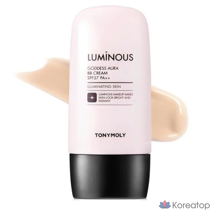 BB-крем Tony Moly Luminous Goddess Glow SPF37 PA++, 01 Ярко-бежевый, 45 г, 1 шт.