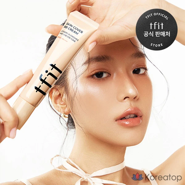 BB-крем Tipit Skin Redness Tattoo Cover 30 г SPF50+PA++++ tifit, BN02 Medium, 1 шт., фото 2