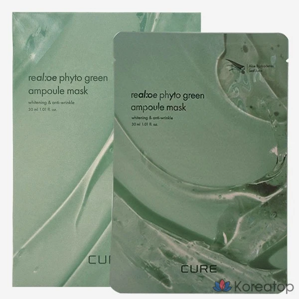 Фито-ампульная маска KIM JEONG MOON Aloe, 10 листов, 1 упаковка, 10 штук