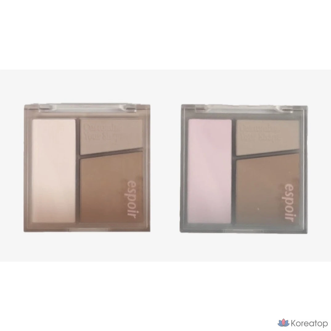 Палетка для контурирования Espoir Tone Pairing Contour Palette, 1+1 Cool Gray, 1 шт.