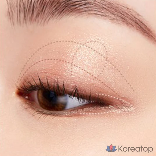 Палетка теней для век FMGT eye moment, 04 Natural Glow, 1 шт., фото 5