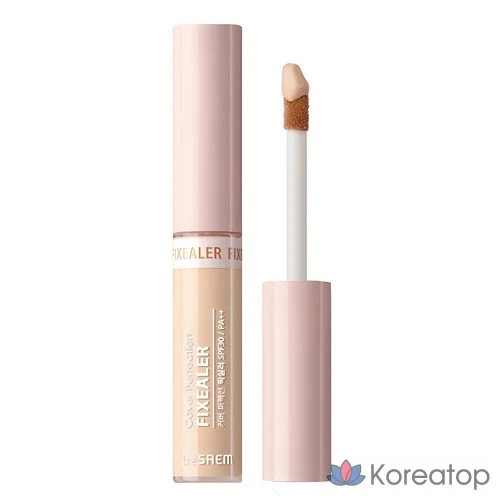 Фиксатор для макияжа The Saem Cover Perfection Fixer, 6,5 г, 1 шт., оттенок 1,5 Natural Beige
