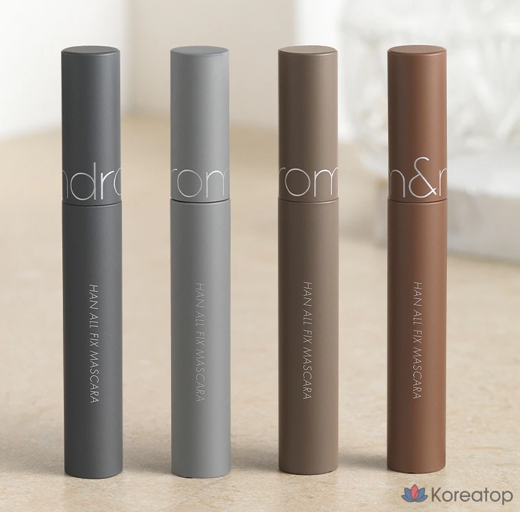 Тушь для ресниц ROM&ND Hanol Fix, 7 г, L03 Длинный орех, 1 шт., фото 7