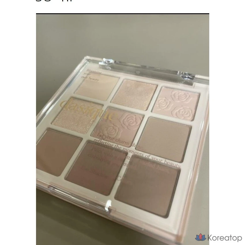 Палитра теней для век Dasique + мини-блеск для губ Glow, 27 оттенков Rose Milk Tea, 1 шт.