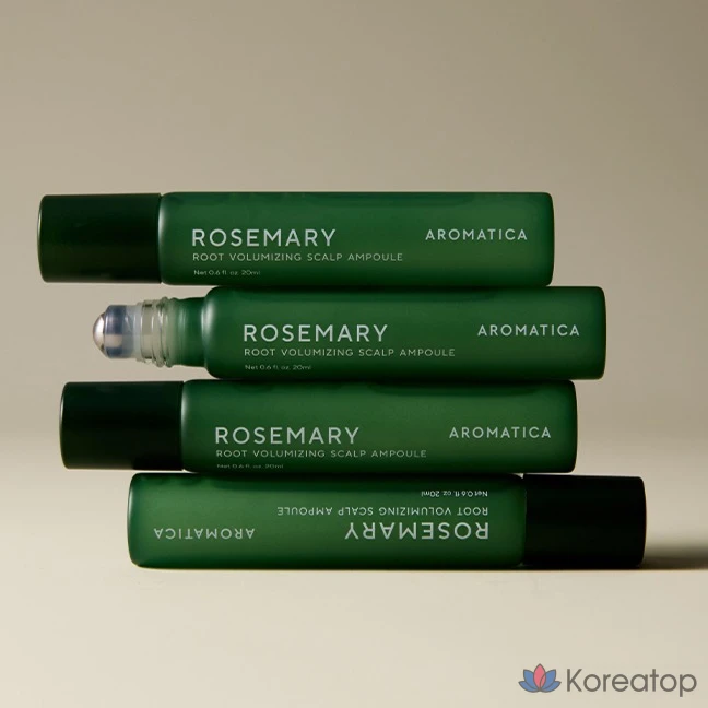 Ампула для придания объема коже головы с экстрактом корня розмарина Aromatica, 20 мл, 1 шт.