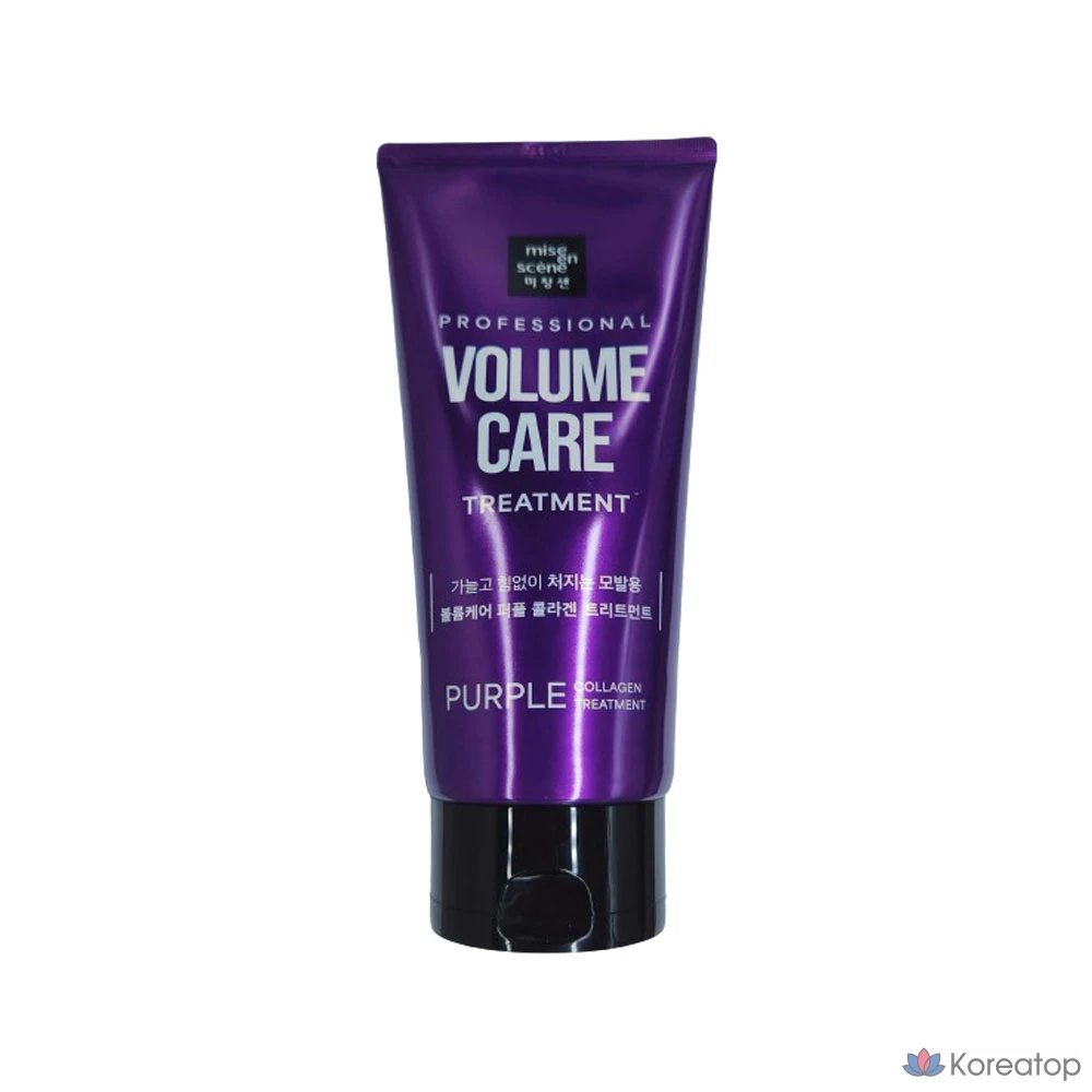 Средство для придания объема волосам Mise en Scene Volume Care Purple Collagen Treatment, 1 шт., 330 мл