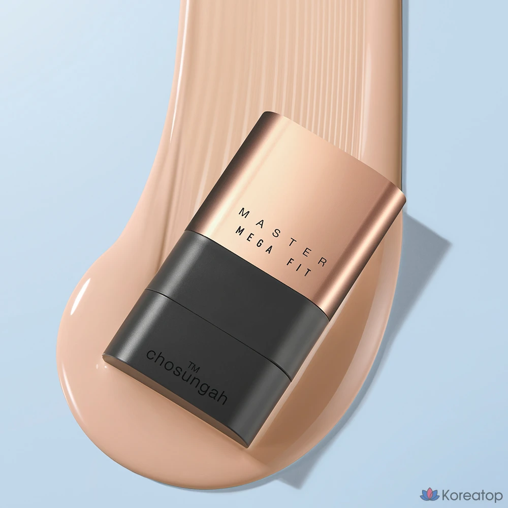 Тональный крем-стик CHOSUNGAH Mega Fit Stick Foundation Master SPF50+ PA++++, 16 г, 1 шт., песочно-бежевый, фото 3