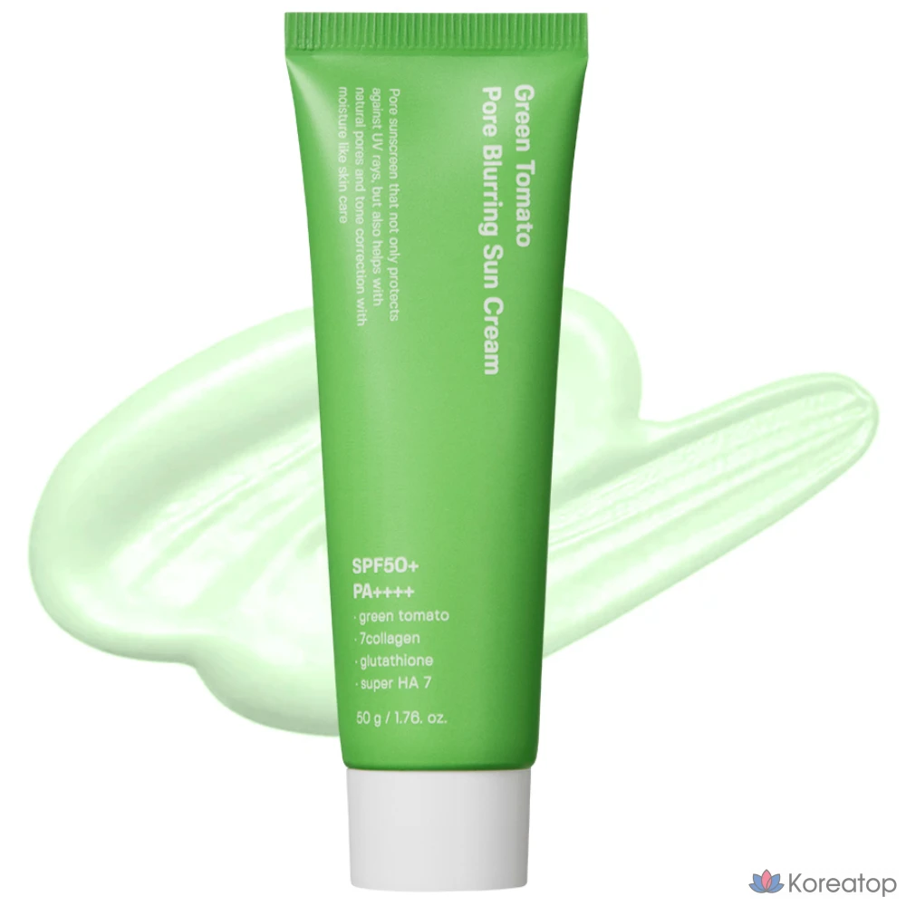 Ingredient Editor Green Tomato Pore Blurring Sunscreen SPF50+ PA++++, 50g, 1 шт.
