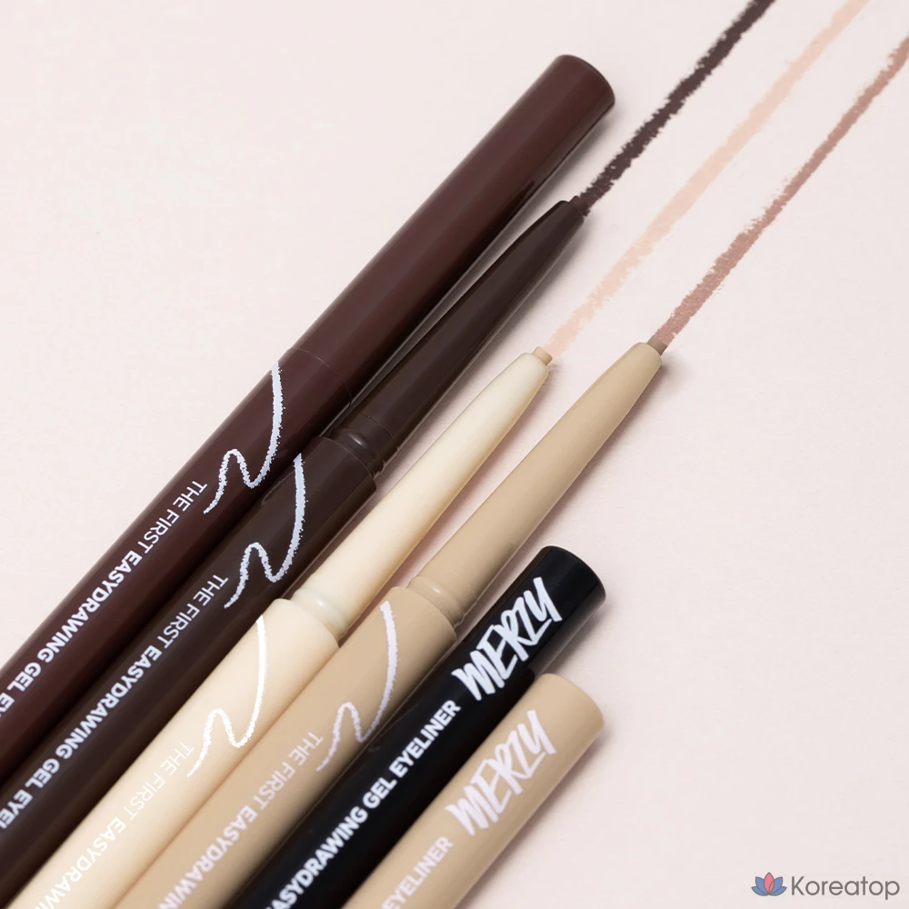 Гелевая подводка для глаз MERZY the First Easy Drawing Gel Eyeliner 0.14g, EG5 Delight, 1 шт.