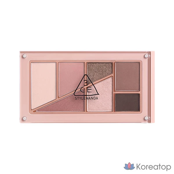 Палетка теней для век 3CE Layer It All, 1 шт., оттенок Rosy Hip.