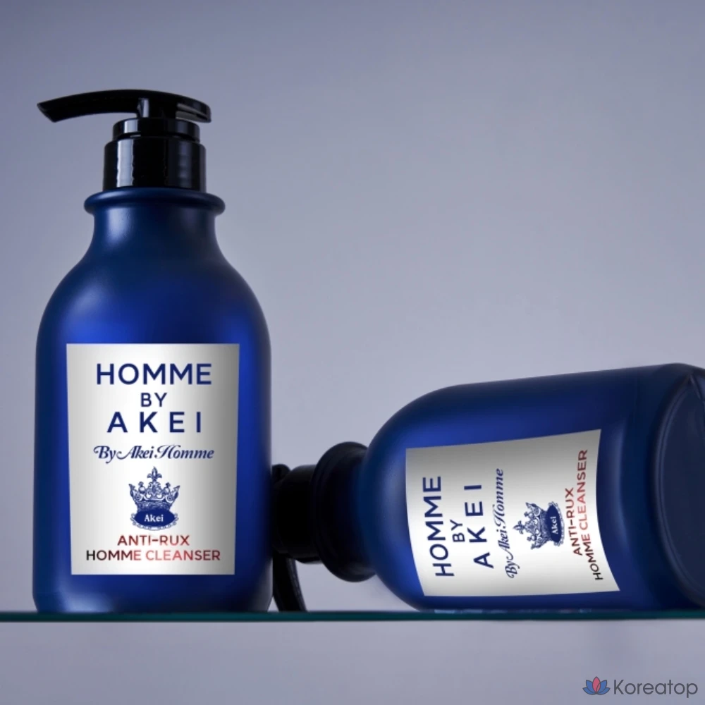 Охлаждающее средство для умывания Akei Derma+ Homme Antiluxe All-in-One для мужчин, 550 мл, 1 шт.