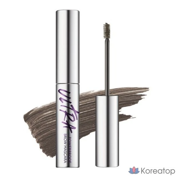 Корректор для бровей Missha Ultra Powerproof Brow Cara, 4 г, серо-коричневый, 1 шт.