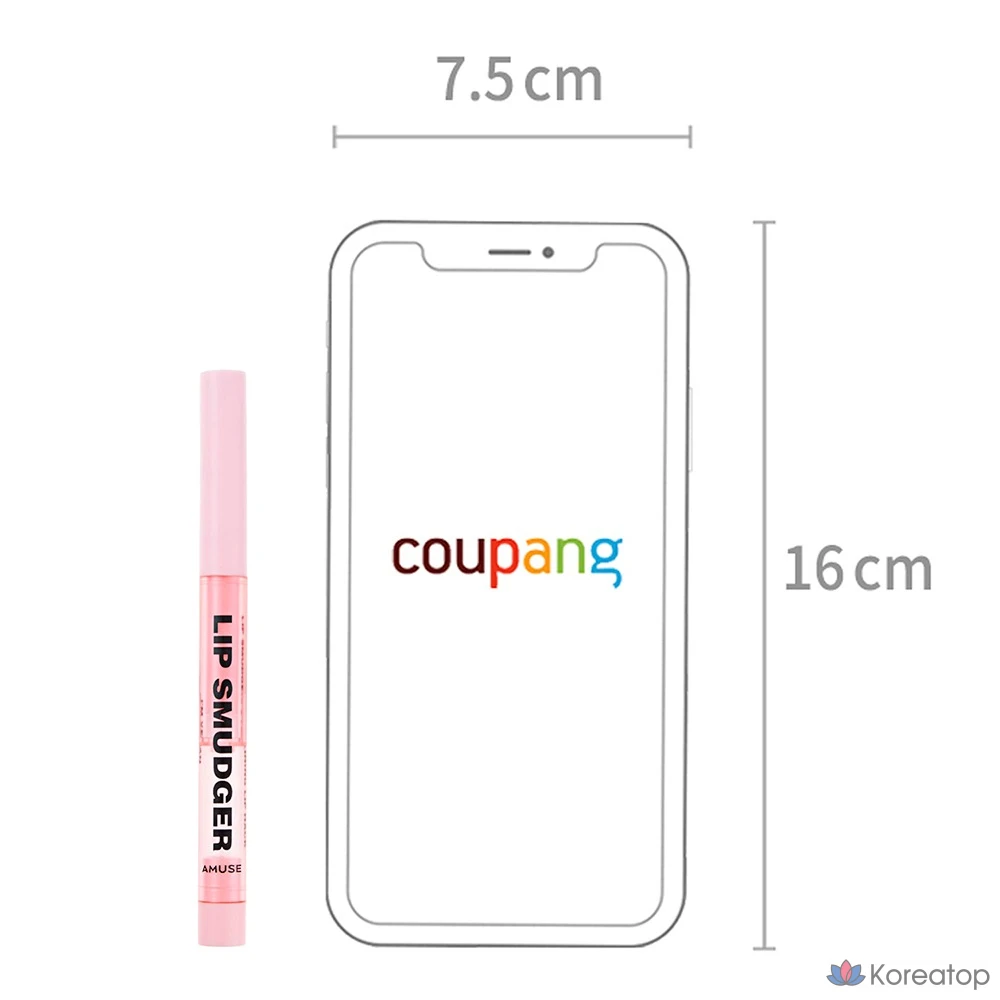 Губная помада AMUSE Lip Smudger, 1 шт., персиковый оттенок., фото 7