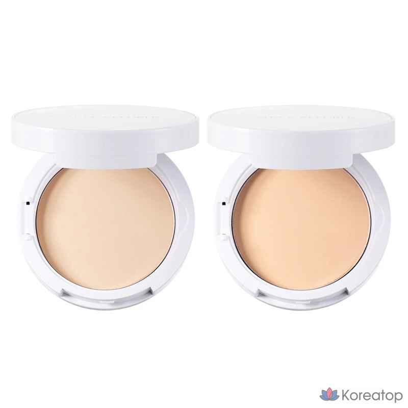 Nature Republic Nature Origin Cover Two-Way Pact 9g, 01 Светло-бежевый, 1 шт.