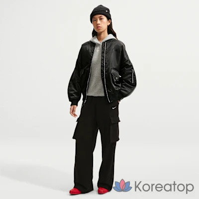 Куртка-бомбер женская Nike Sportswear Oversized Bomber Jacket, фото 4