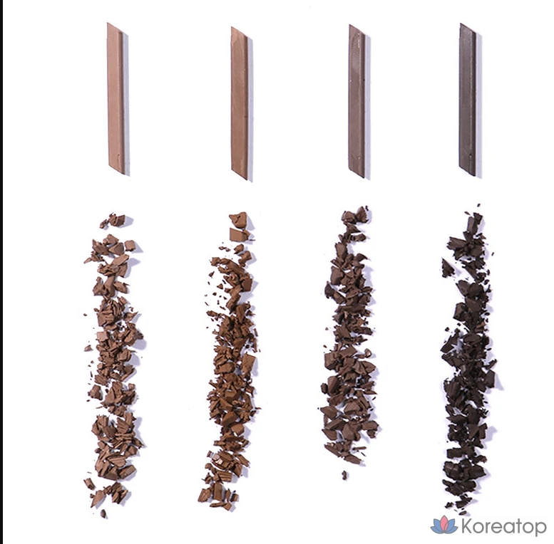 Карандаш для бровей MERZY the First, 0,3 г, цвет B3, миндально-коричневый, 1 шт., фото 6